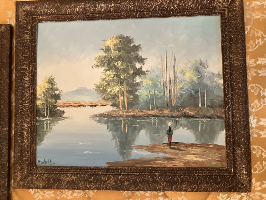 Pinturas com motivos rurais 2-60x50cm