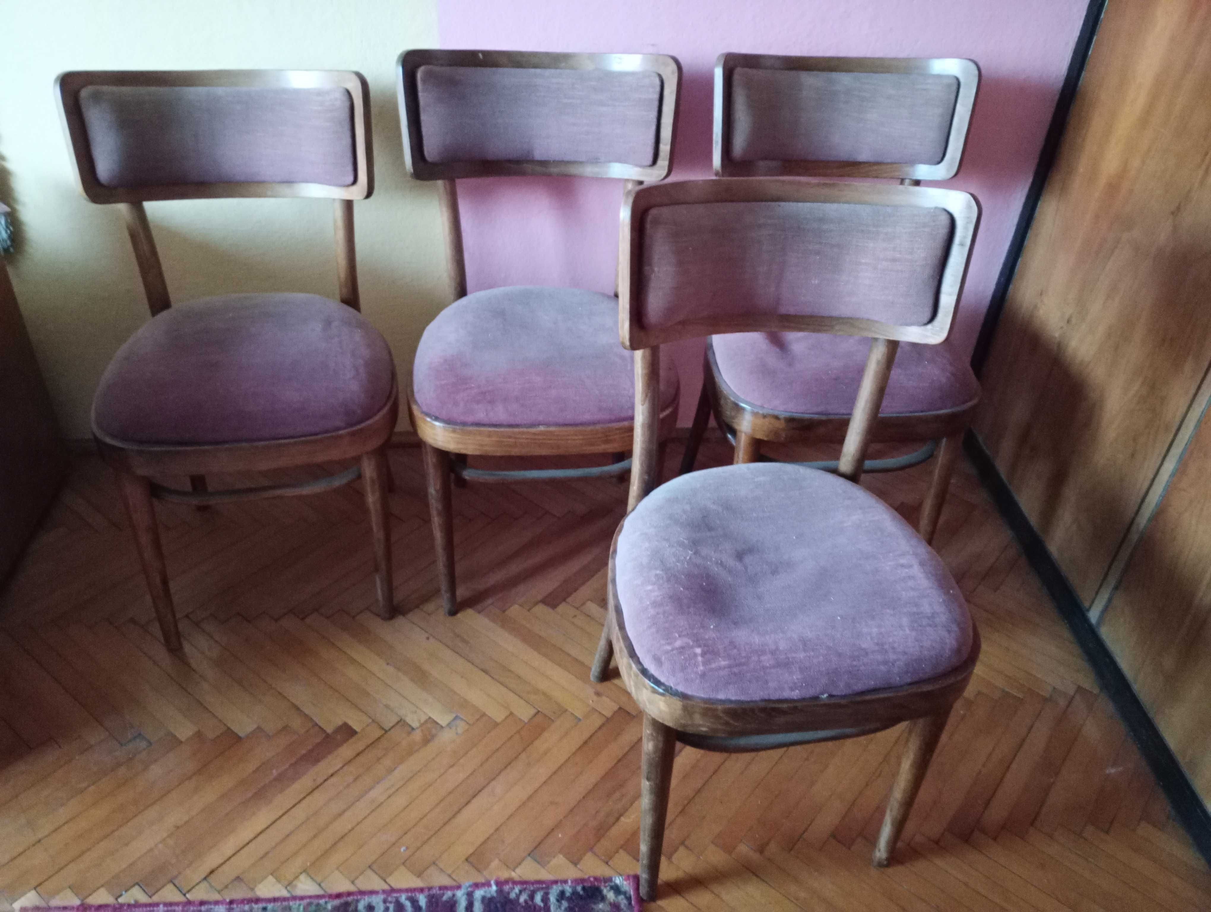 Krzesła PRL, 5 sztuk