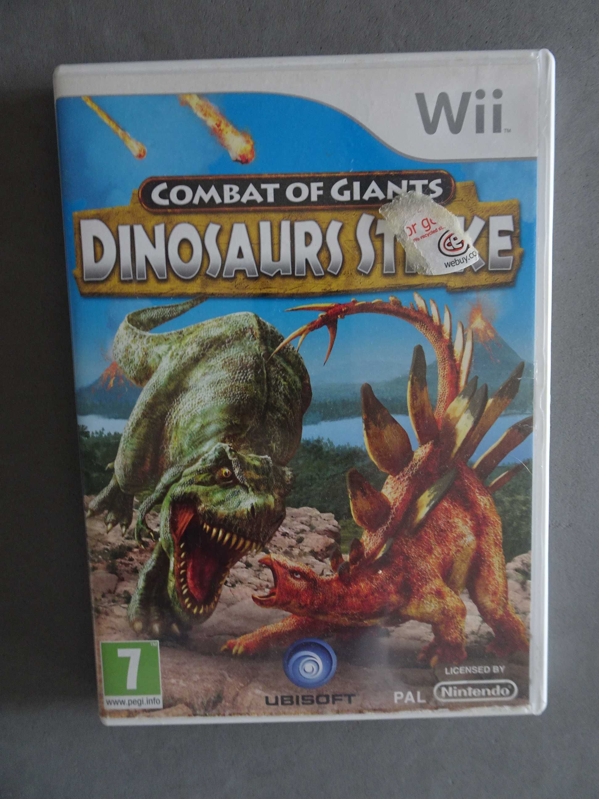 Jogo WII - Combat Giants Dinosaurs Strike