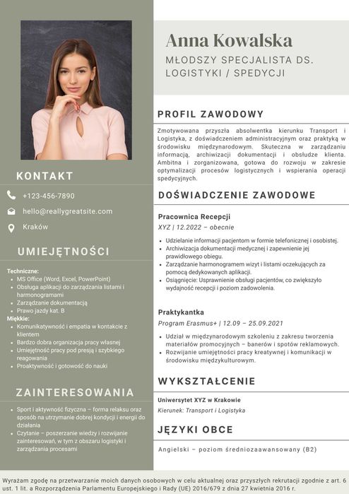 Pisanie CV i Listów Motywacyjnych - Szybko i Profesjonalnie