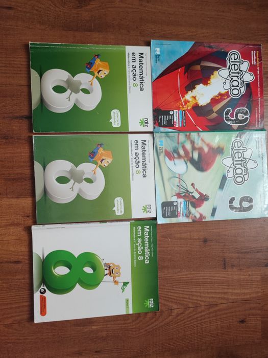 Manuais escolares - 8° e 9° ano