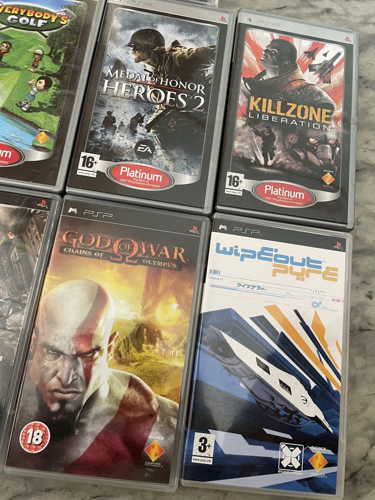 Gry PSP Playstation Portable zestaw gier konsola game