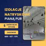 Ocieplenie pianą PUR, izolacje natryskowe, ocieplenie domu Bełchatów
