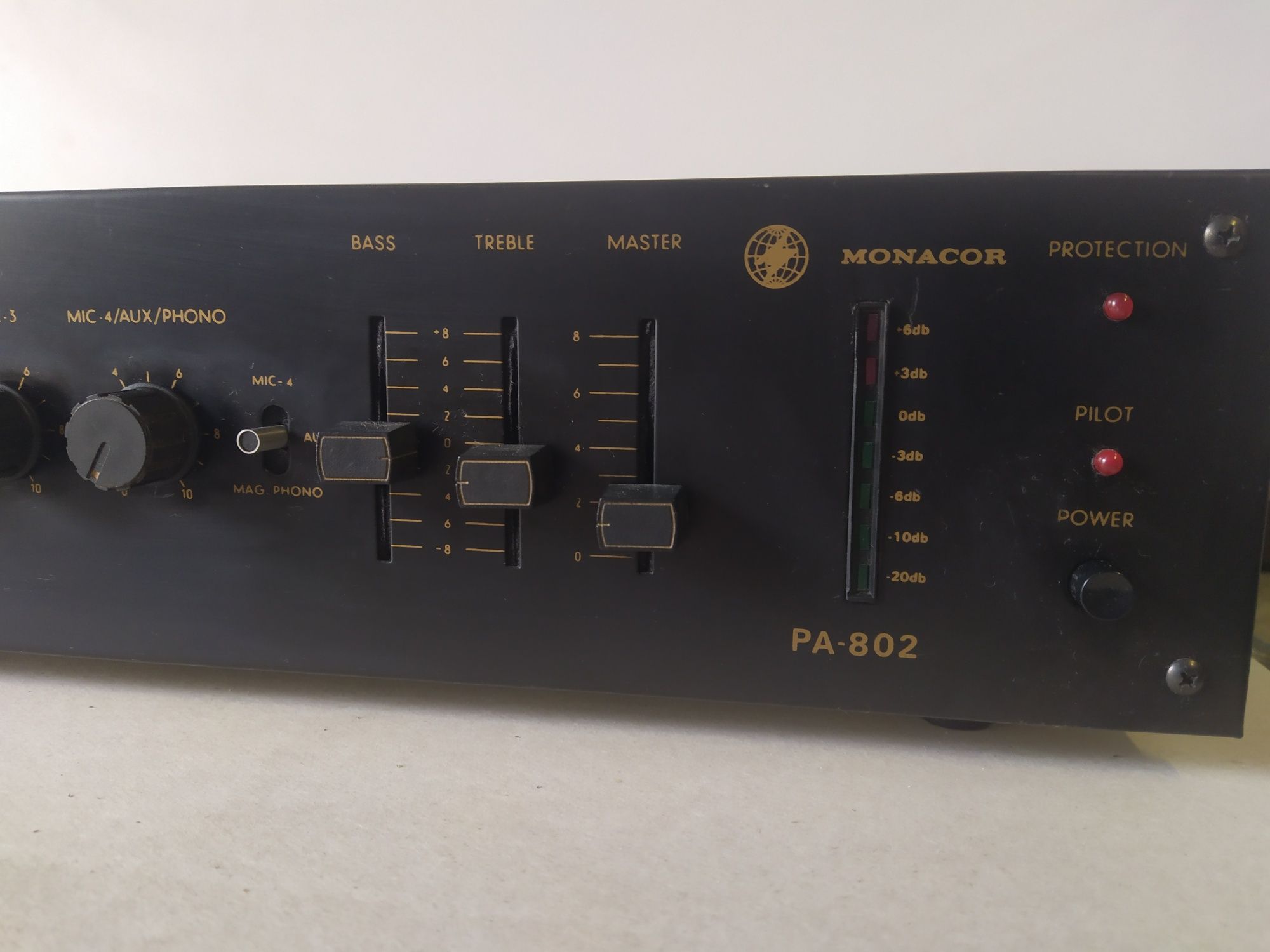 Wyprzedaż Wzmacniacz Monacor PA-802 vintage pa 802