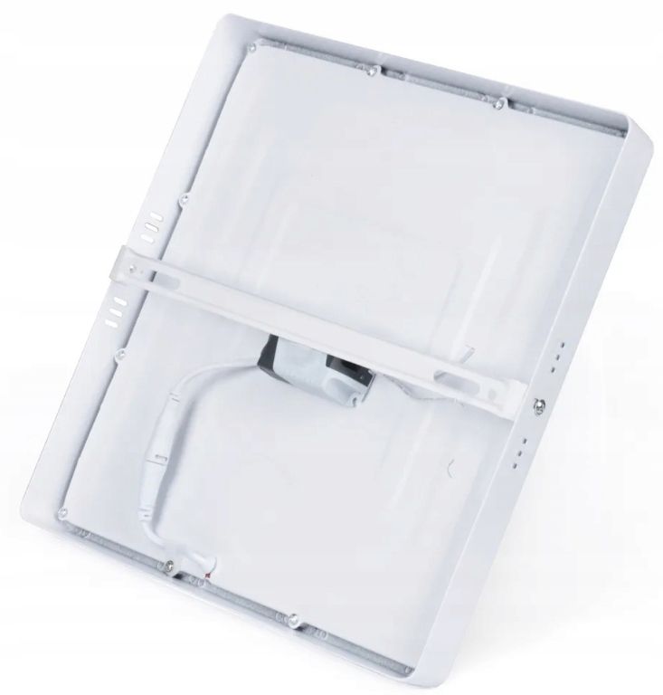 Plafon LED 24W ciepła 3000K 29cm biały lampa sufitowa panel natynkowy