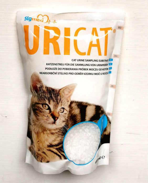 Żwirek podłoże do pobierania moczu od kotów Uricat
