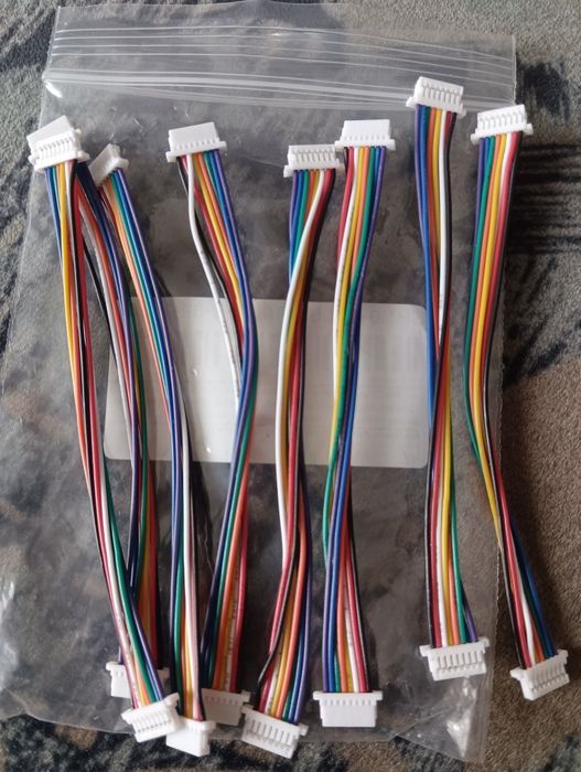 Конектор між ESC і FC 8pin 10cm SH1.0 reverse side