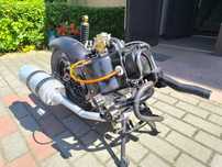 Silnik do skutera 4T 50 ccm kompletny z kołem 10 cali (niski przebieg)