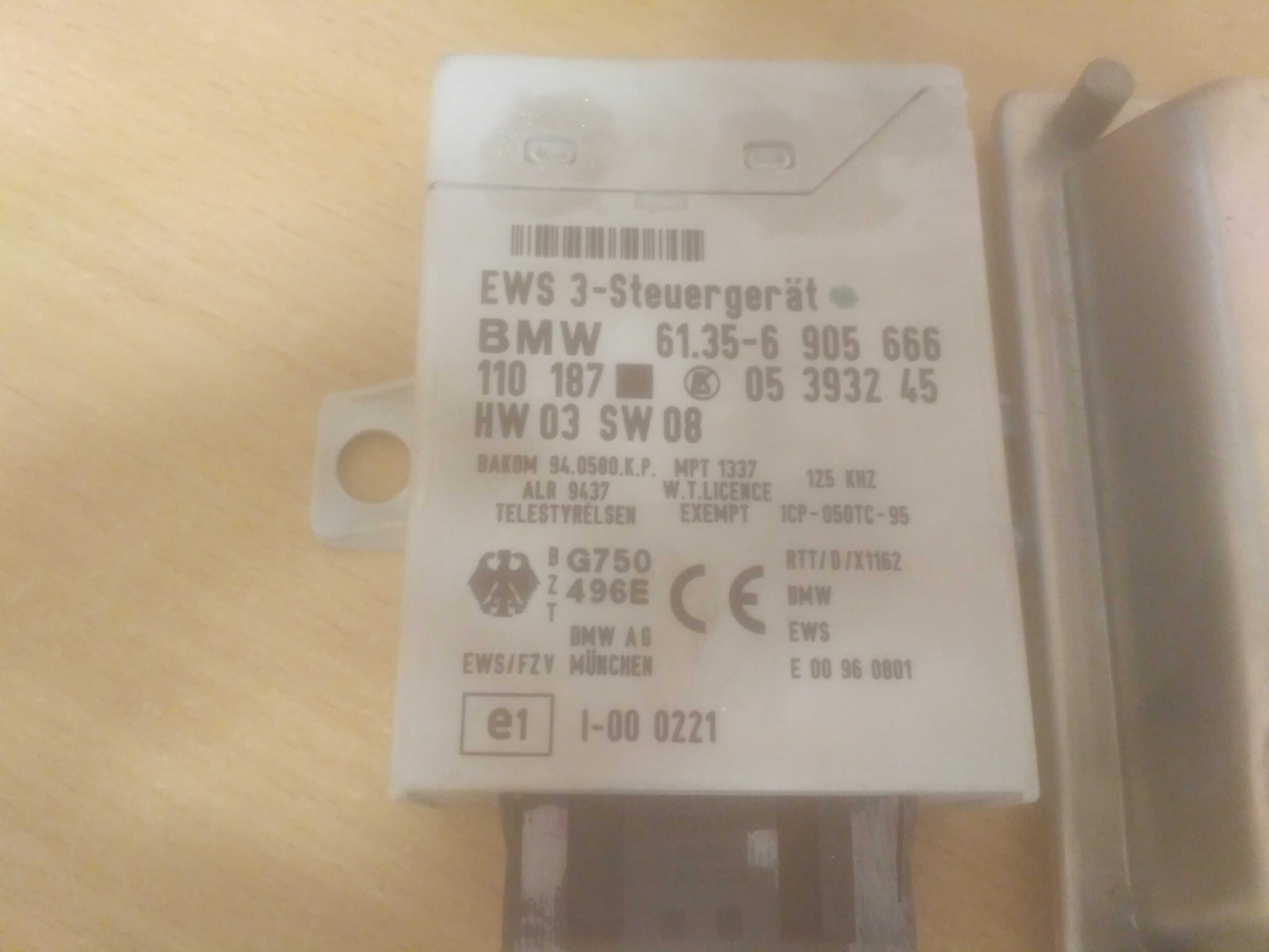 стартовый комплект компьютер модуль EWS BMW E46 M47N (7786887 6905666)