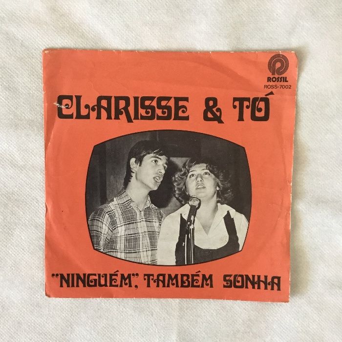 Vinil single Clarisse & Tó