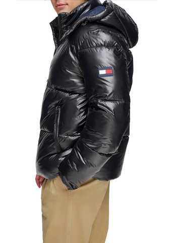 Чорний демісезонний Пуховик Tommy Hilfiger