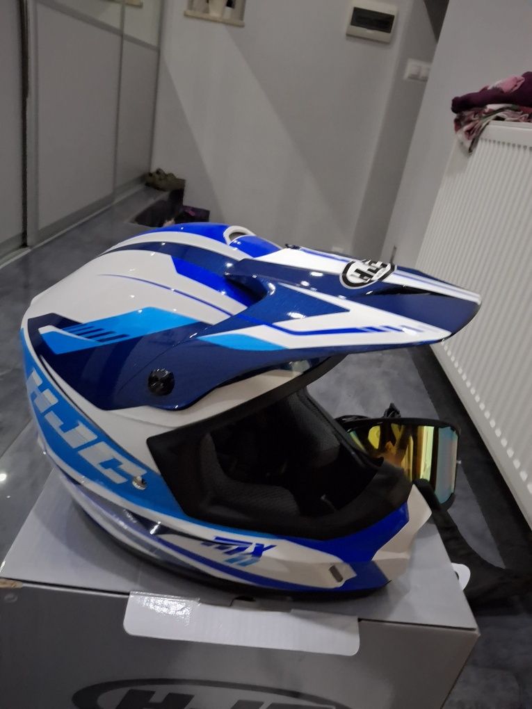 Kask Cross Buty Cross Nowe!