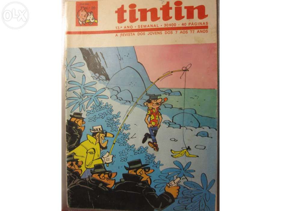 Revista Tintin ano de 1980