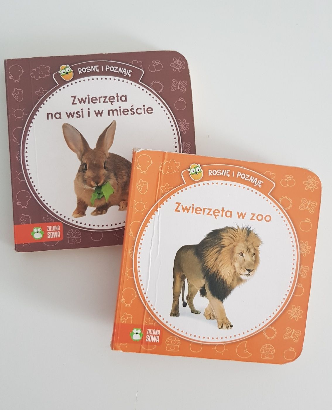 Książeczki - kolory, zwierzęta na wsi w zoo