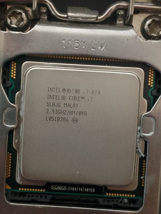 Материнская плата ASUS P7H55 + Core i7 870 + 8 ГБ ОЗУ