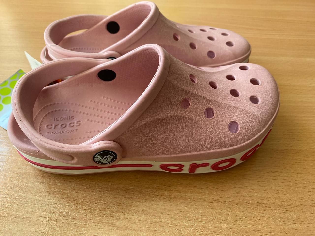 Уцінка ! Жіночі Crocs Bayaband Pearl рожеві Розмір 35-36