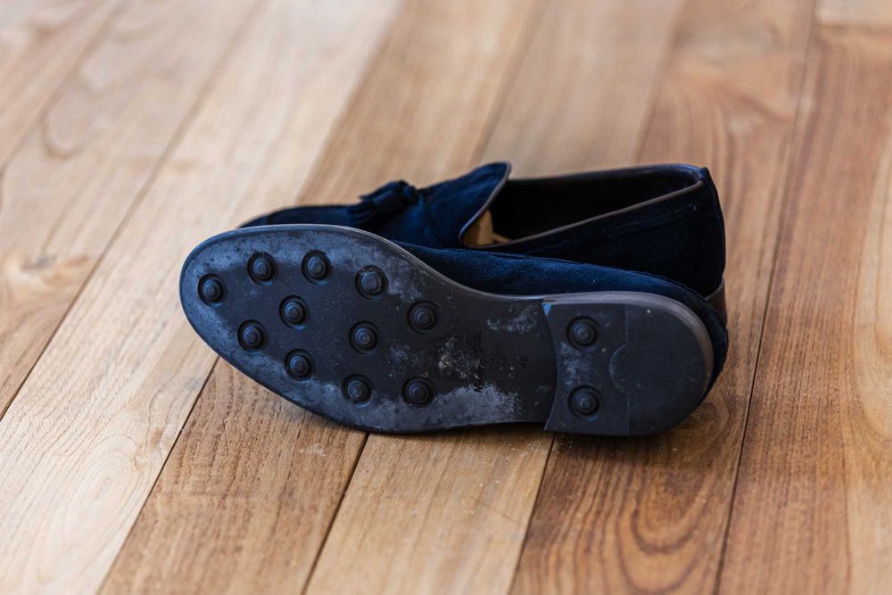 Mocassim Azul Massimo Dutti