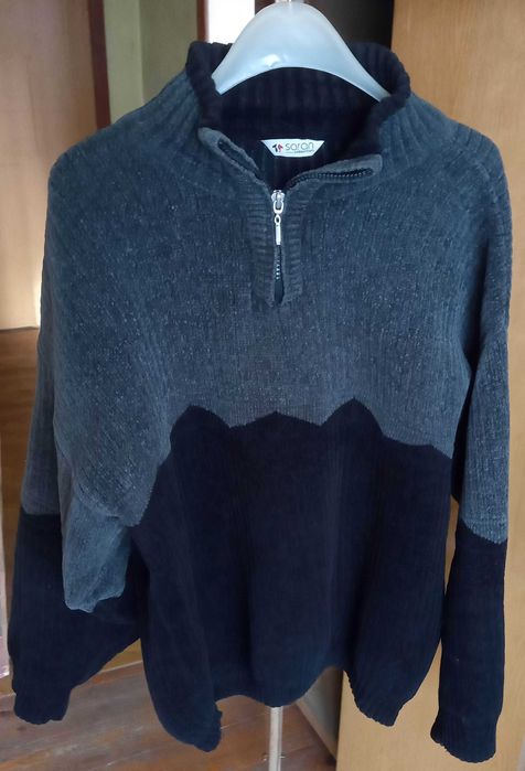 Sweter zimowy męski XL