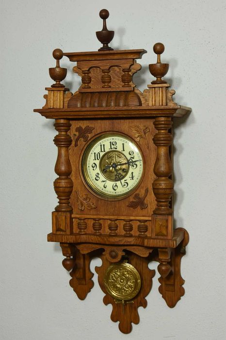 Gustav Becker GB zegar wiszący ślązak - oryginalny