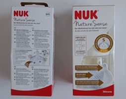 NUK butelka Nature Sense z silikonowym smoczkiem S 0-6 miesiąca 150 ml