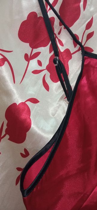 Piżama damska, czerwona , nowa