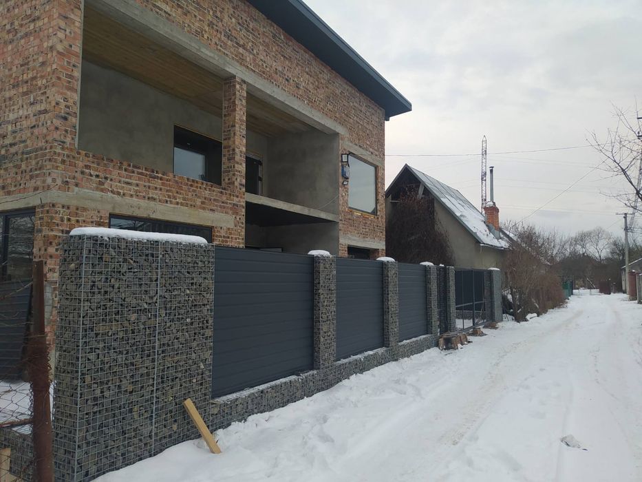Сучасні огорожі з габіону