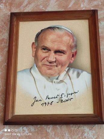 Obraz Jan Paweł II (47 × 37)