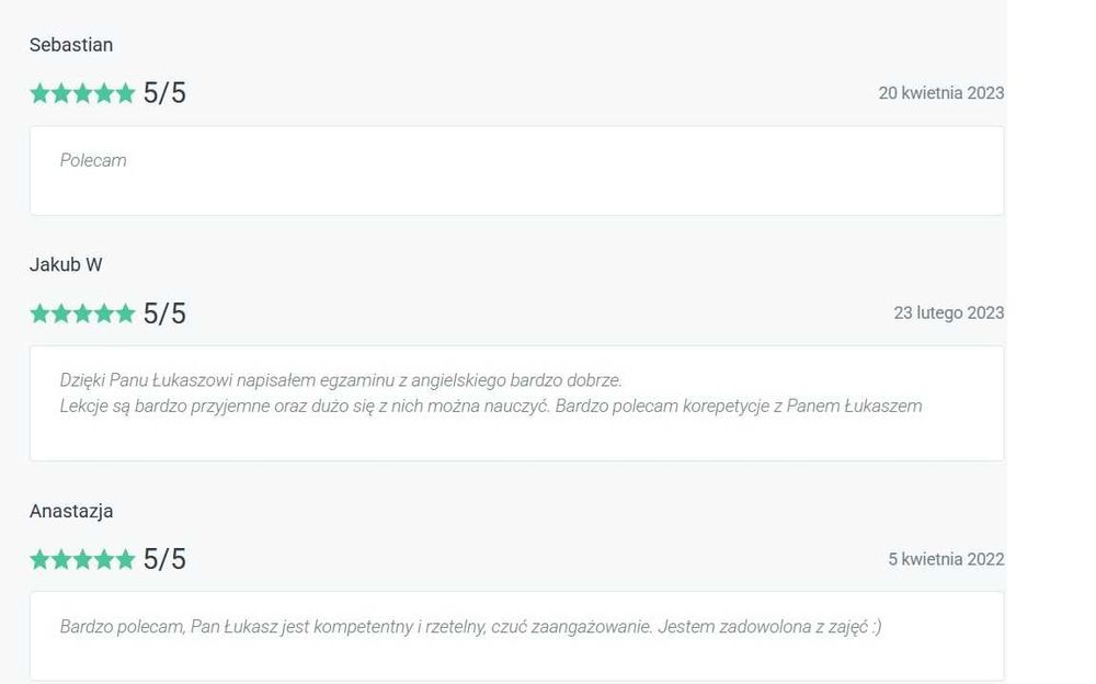 Angielski z ekspertem - 20 lat doświadczenia!