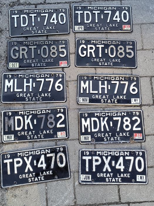 Tablice rejestracyjne z USA