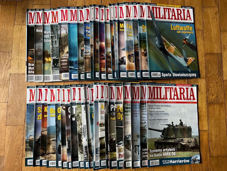 MILITARIA XX WIEKU Wydanie Specjalne - 40 Sztuk - Nr. 10-50
