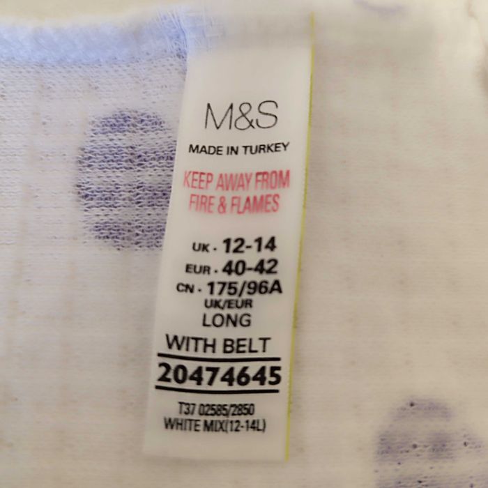 Женский теплый зимний халат 100% cotton размер 48-50, пр-во Турция.