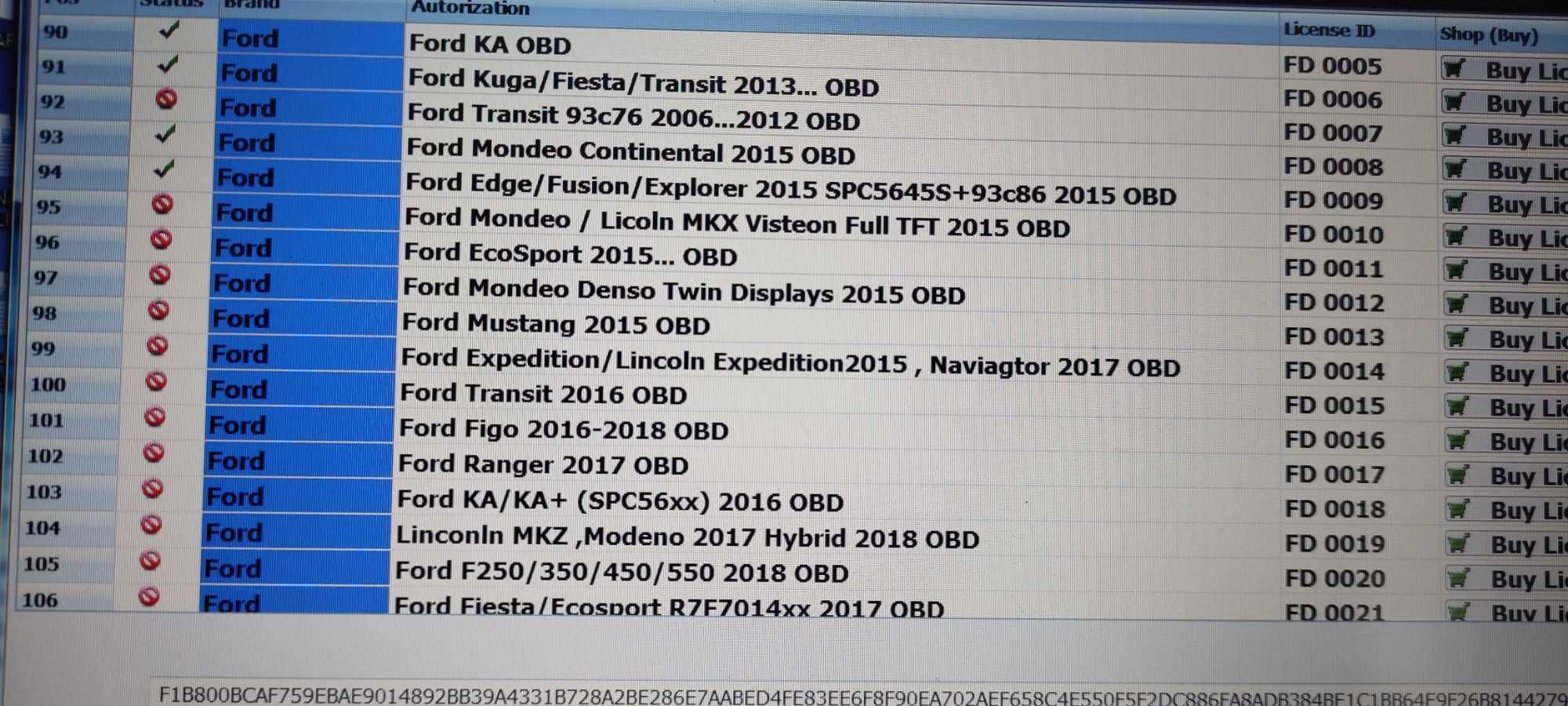 Programator Interfejs SMOK UHDS + kabel OBD + licencje