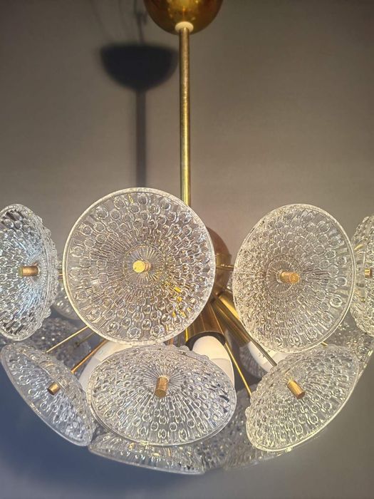 Zyrandol krysztalowy  Sputnik Vintage