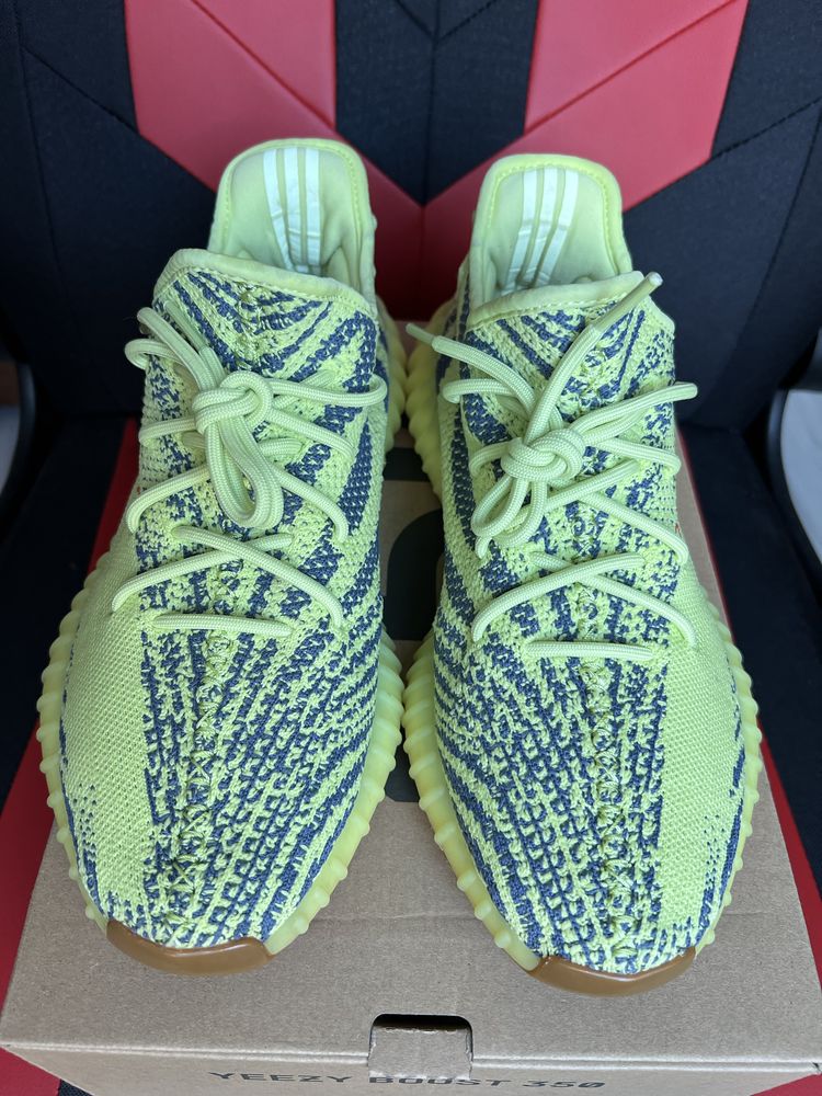 Adidas Yeezy Boost 350 V2 Semifrozen Yellow Yebra 44