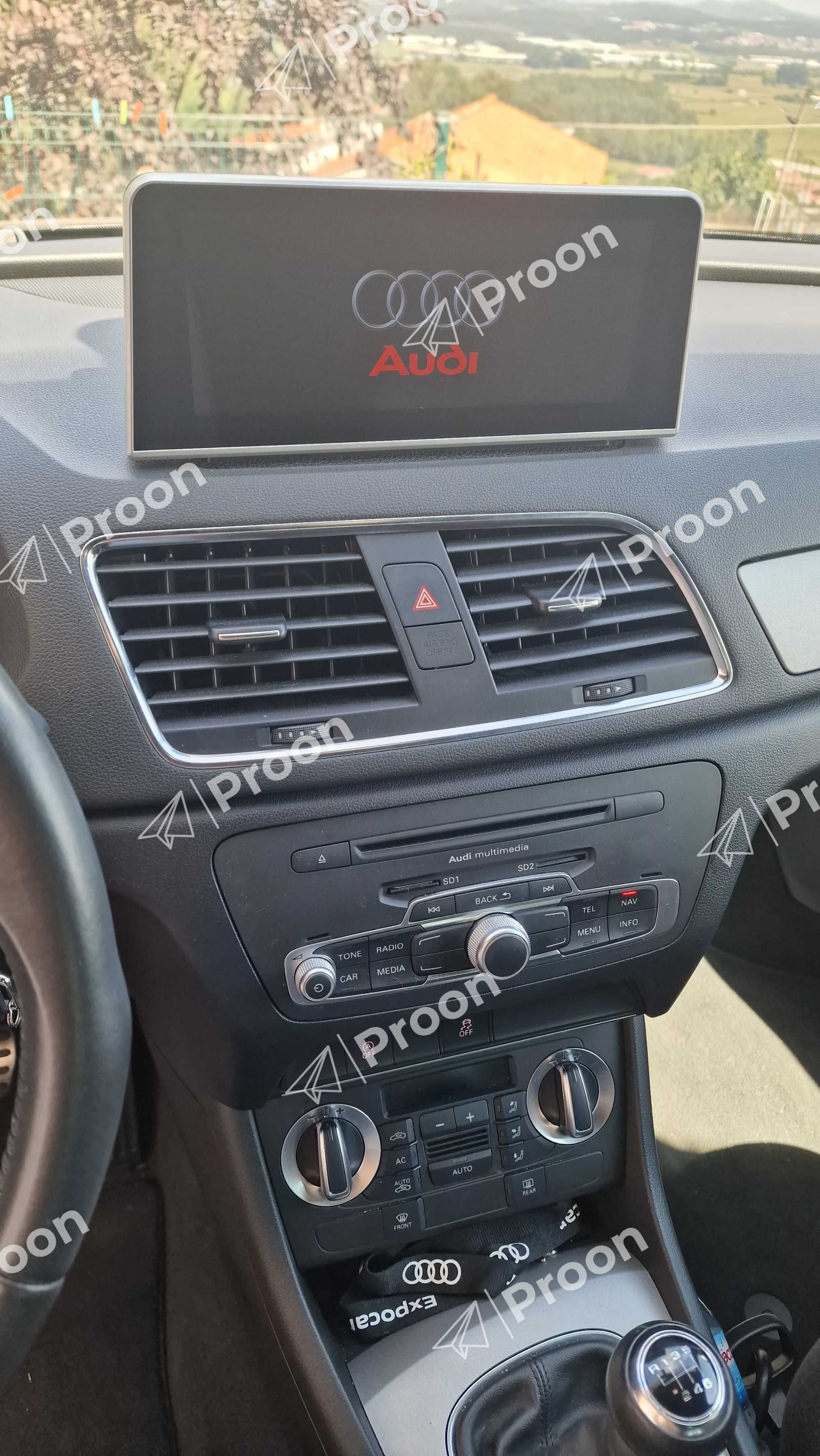 Auto Rádio Audi A1 / Q3 Android 10  Ano 2011 a 2018