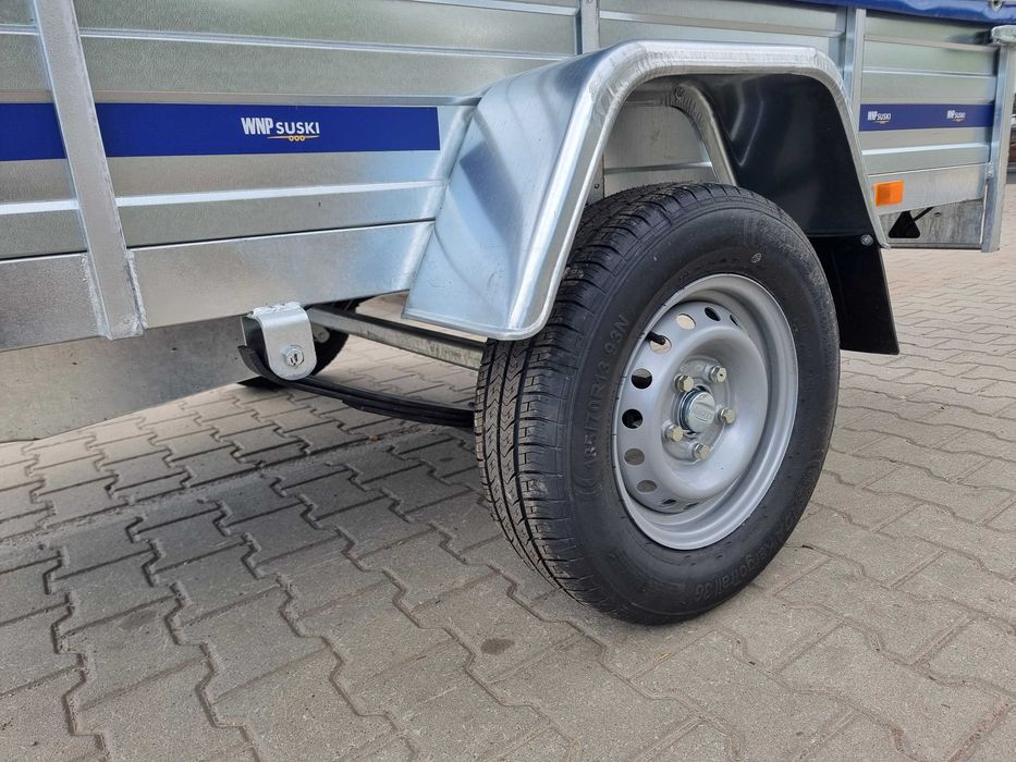 Przyczepka  Suski 250x150x150 Resor + amortyzator SOLIDNA Dostawa