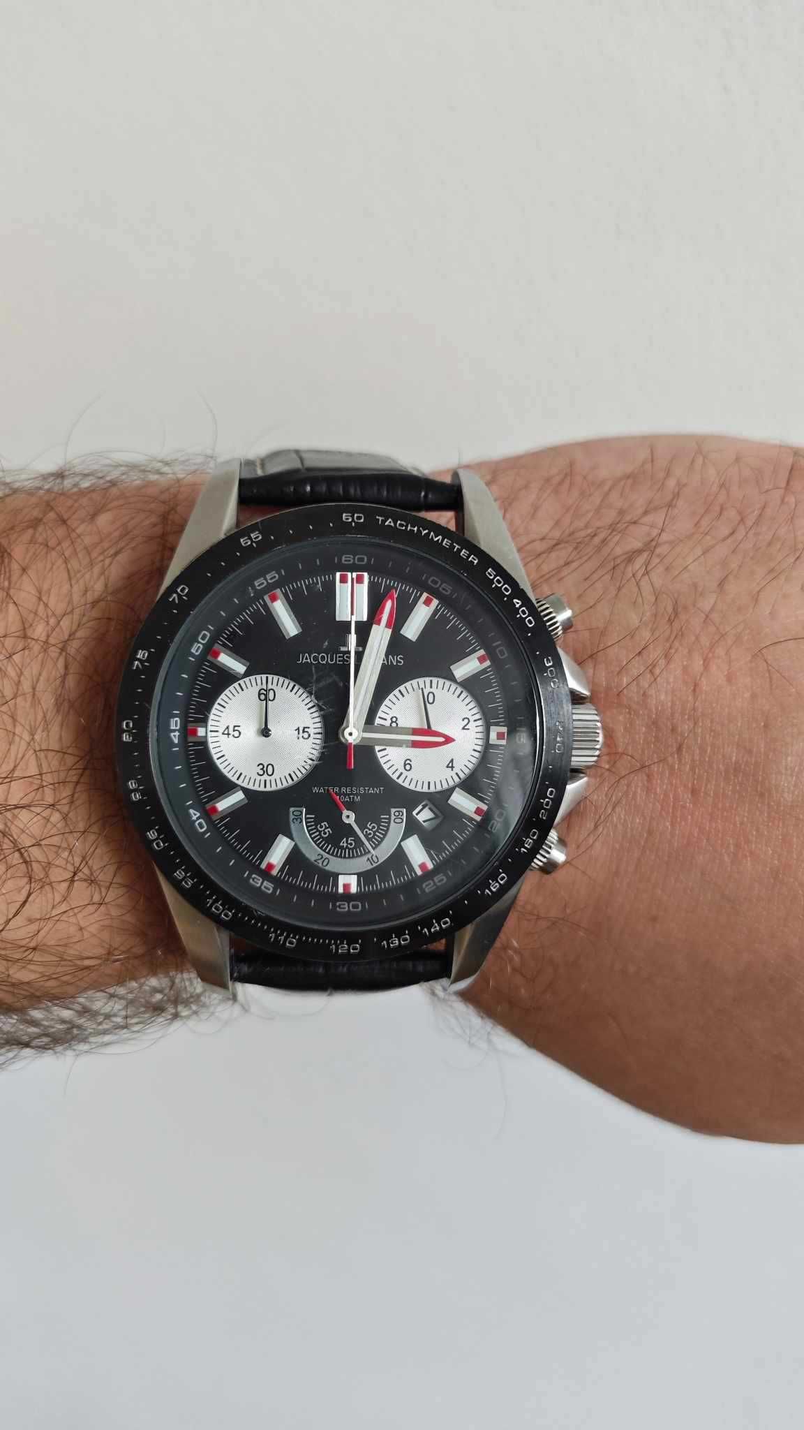 Zegarek Jacques Lemans Czarny 1-1756
