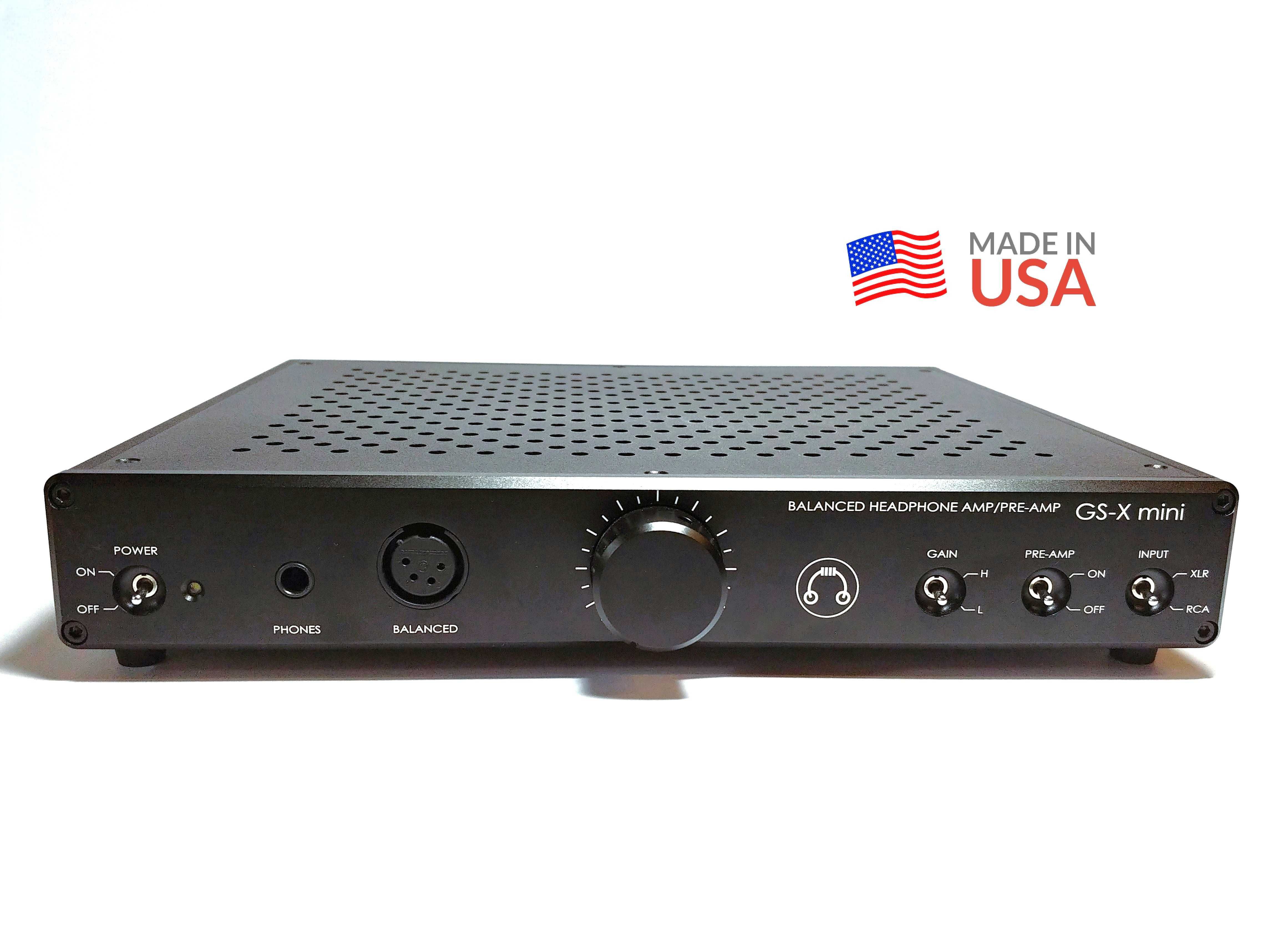 Headamp GS-X mini - породистий балансний підсилювач США, клас А, $1800