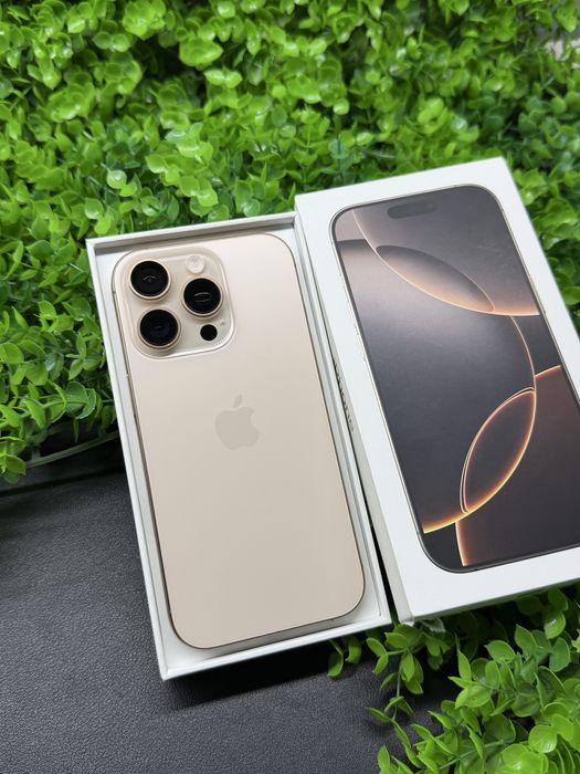 iPhone 16 Pro, 128Gb, Desert Titanium (Neverlock) Айфон 16 Про, #5355