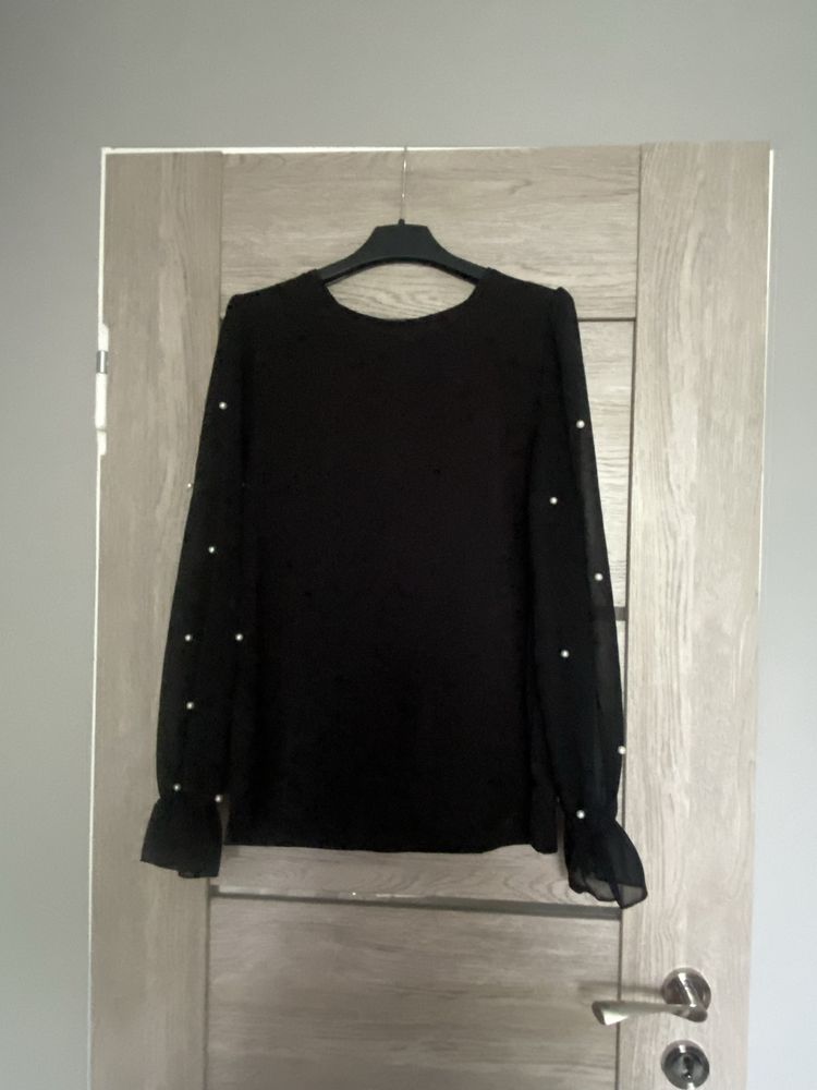 Czarna bluzka elegancka