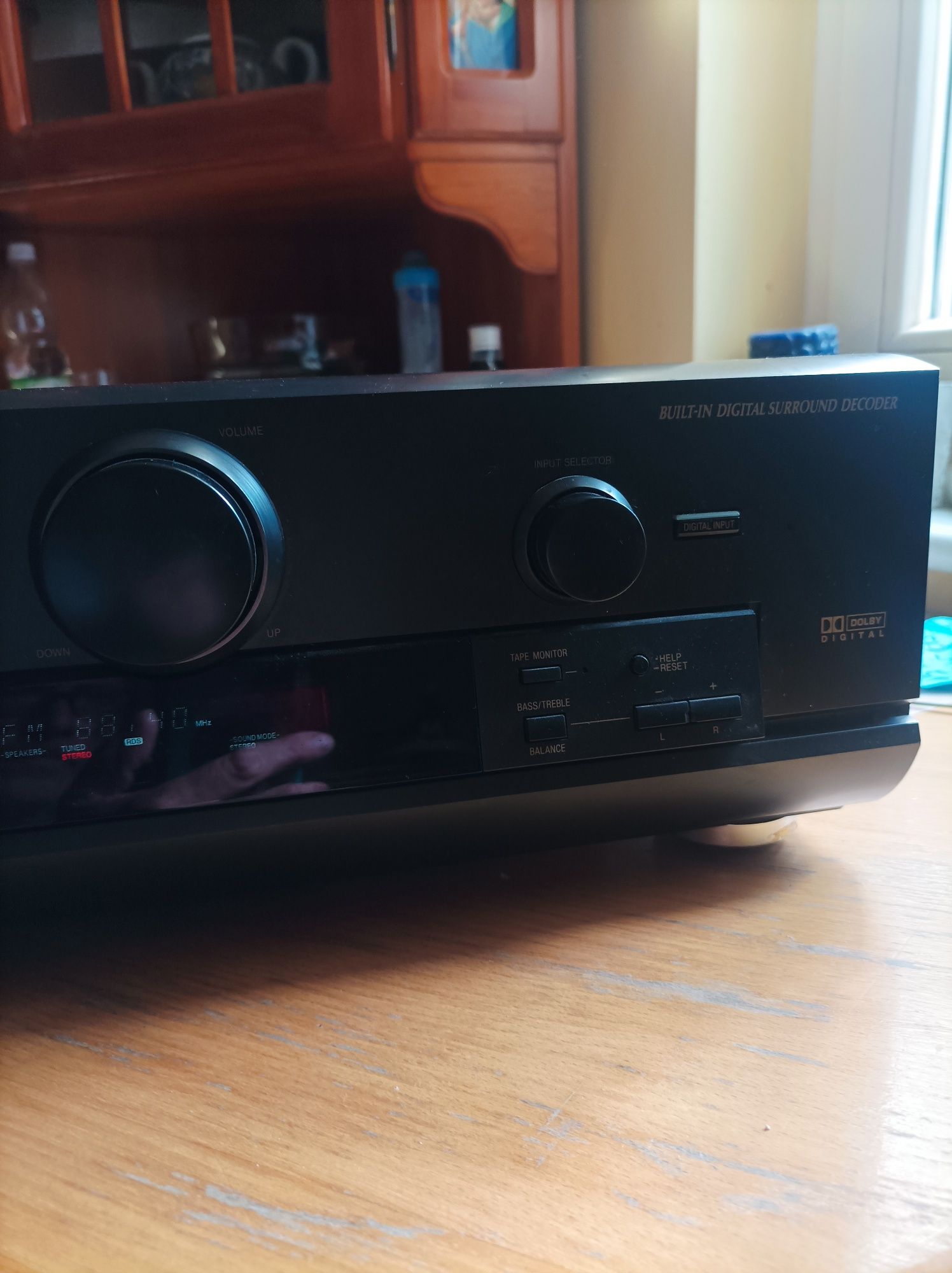 Amplituner Technics SA-DX750 plus pilot orginalny
