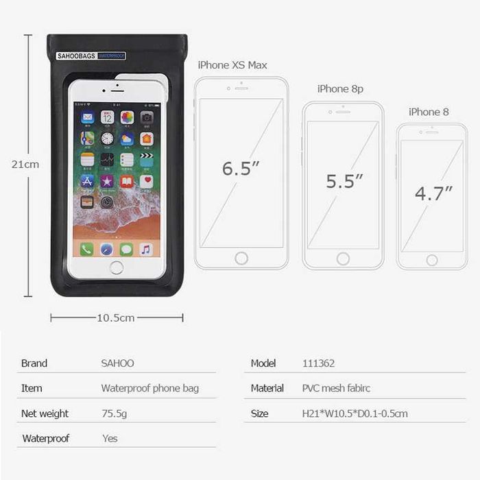 Держатель водонепроницаемый чехол телефона смартфона на руль