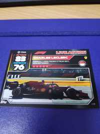 Charles Leclerc F1 topps Turbo Attack