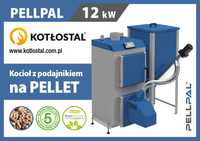 Kocioł PELLPAL na pellet o mocy 12 kW - 5 Klasa - sterownik LCD