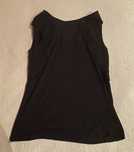 Top Zara Preto sem Mangas