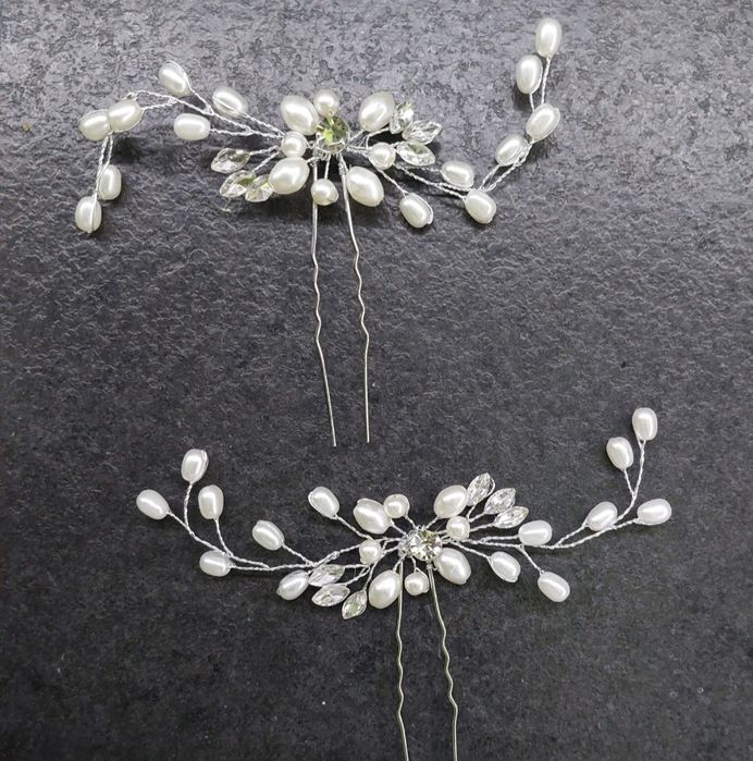 Ślubna ozdoba do włosów
