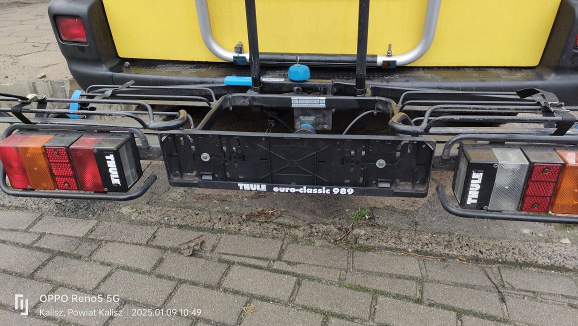 Thule euro-classic 989 na 3 rowery
