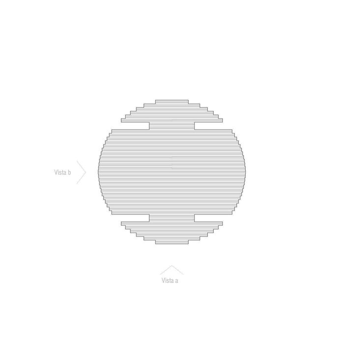 Mesa desenho original em contraplacado bétula