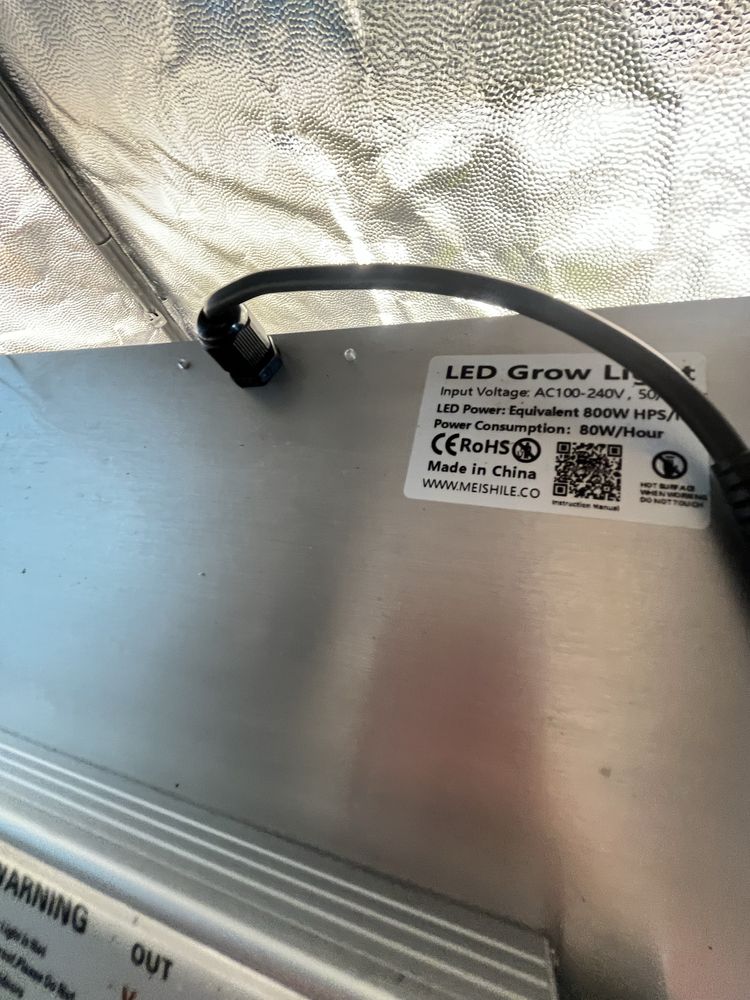 Estufa + Led full spectrum