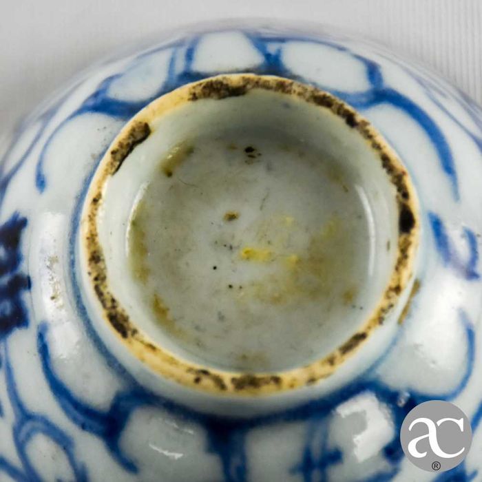 Taça porcelana da China, dinastia Qing, símbolo de dupla felicidade n4